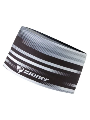 Ziener Opaska "Immre" w kolorze czarno-białym na czoło rozmiar: onesize