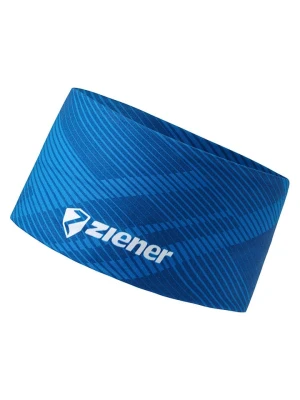 Ziener Opaska "Immre" w kolorze niebieskim na czoło rozmiar: onesize