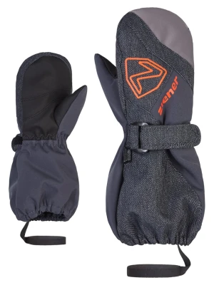 Ziener Rękawiczki narciarskie "Laurus" w kolorze szarym rozmiar: 80