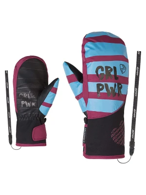 Ziener Rękawiczki narciarskie "Liwani" w kolorze błękitnym rozmiar: 3