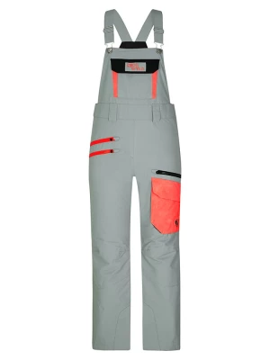 Ziener Spodnie narciarskie "Aileen Bib" w kolorze jasnoszarym rozmiar: 140
