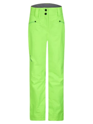 Ziener Spodnie narciarskie "Alin" w kolorze jaskrawozielonym rozmiar: 128