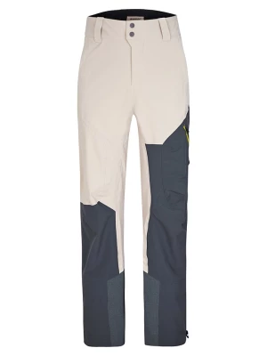 Ziener Spodnie narciarskie "Nirio" w kolorze beżowo-szarym rozmiar: 54
