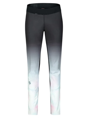 Ziener Spodnie softshellowe "Nura" w kolorze czarnym ze wzorem rozmiar: 46