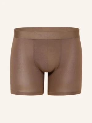 Zimmerli Bokserki Pureness braun BRĄZOWY
