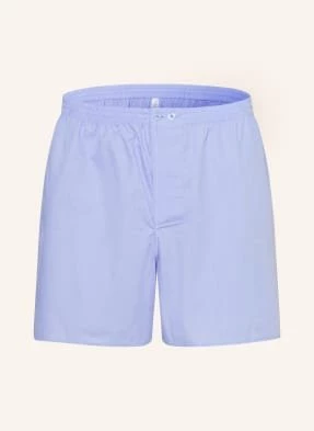 Zimmerli Bokserki Tkane Fil À Fil Cotton blau