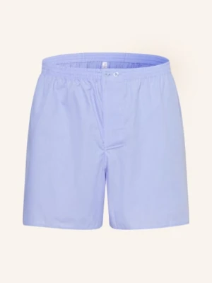 Zimmerli Bokserki Tkane Fil À Fil Cotton blau