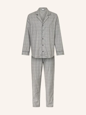 Zimmerli Piżama Cozy Flannel Z Flaneli grau