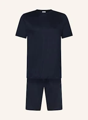 Zimmerli Piżama Z Szortami Sustainable Luxury blau