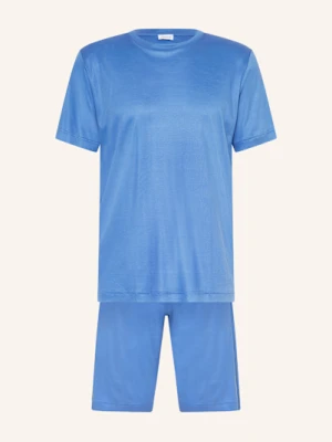 Zimmerli Piżama Z Szortami Sustainable Luxury blau
