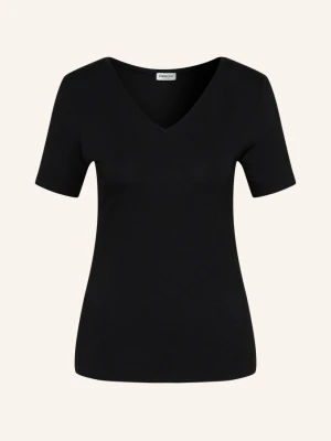 Zimmerli T-Shirt Pureness schwarz CZARNY