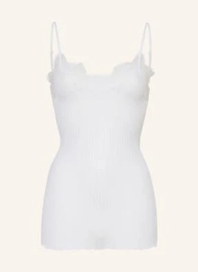 Zimmerli Top Richelieu weiss