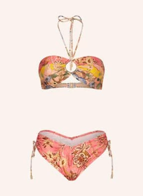 Zimmermann Bikini Bandeau Junie gelb