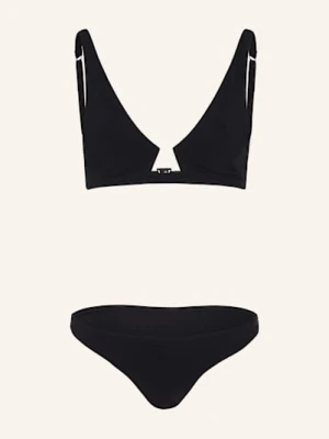 Zimmermann Bikini Bustier Rhiannon schwarz