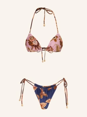 Zimmermann Bikini Trójkątne Aster blau