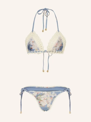 Zimmermann Bikini Trójkątne Cascadian blau