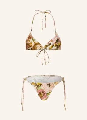 Zimmermann Bikini Trójkątne Golden rosa