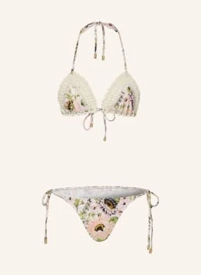 Zimmermann Bikini Trójkątne Halliday rosa