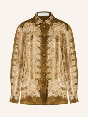 Zimmermann Bluzka Luna Z Jedwabiu gruen