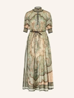 Zimmermann Jedwabna Sukienka Wanderlust blau