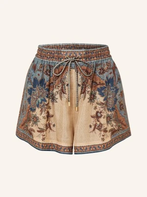 Zimmermann Jedwabne Szorty Ascension blau