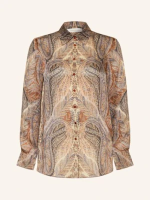 Zimmermann Koszula Hypnotic Z Jedwabiu grau