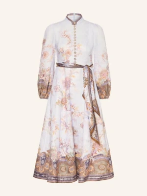 Zimmermann Lniana Koszula Luna Z Rękawami 3/4 blau