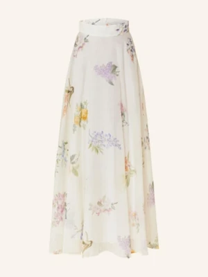 Zimmermann Spódnica Natura Z Lnem I Jedwabiem weiss
