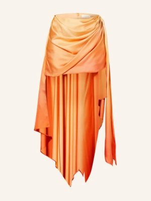 Zimmermann Spódnica Z Jedwabiu Tranquility orange