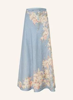 Zimmermann Spódnica Z Lnu blau
