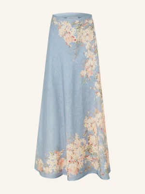 Zimmermann Spódnica Z Lnu Cascadian blau