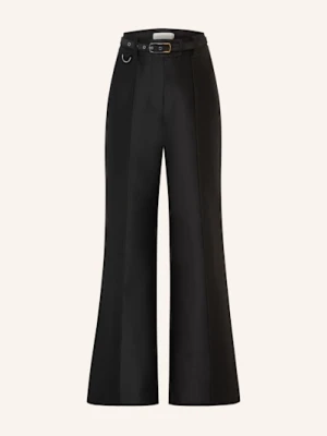 Zimmermann Spodnie Marlena Hypnotic Flare schwarz