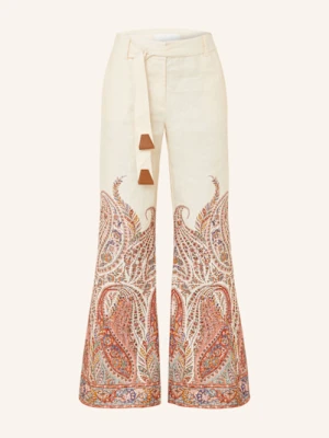 Zimmermann Spodnie Z Lnu Rhiannon weiss