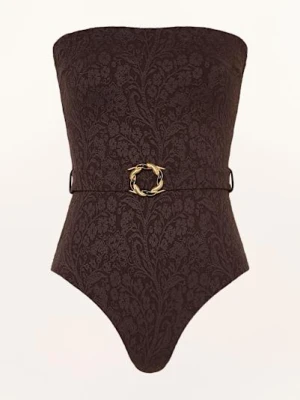 Zimmermann Strój Kąpielowy Bandeau Acacia braun CIEMNOBRĄZOWY