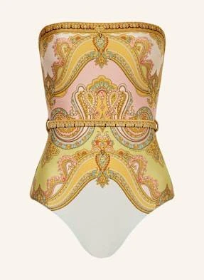 Zimmermann Strój Kąpielowy Bandeau Maxine gold