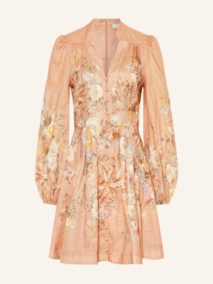 Zdjęcie produktu Zimmermann Sukienka Koktajlowa Tallow Z Lnu pink