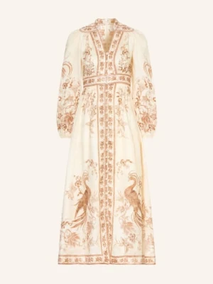 Zimmermann Sukienka Lniana Indra beige