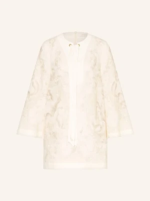 Zimmermann Sukienka Lniana weiss