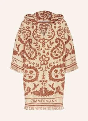 Zimmermann Sukienka Plażowa Wylie Z Materiału Frotte beige