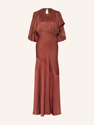 Zimmermann Sukienka Satynowa Eden braun