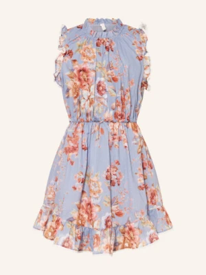 Zimmermann Sukienka Z Falbanami blau