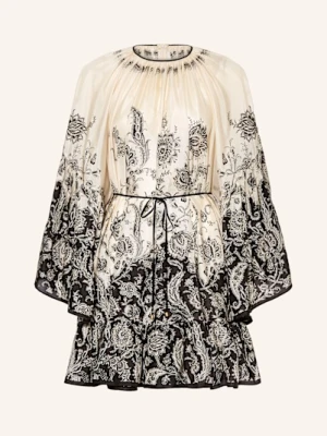 Zimmermann Sukienka Z Jedwabiu Rhiannon schwarz