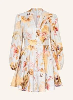 Zimmermann Sukienka Z Lnu Ascension blau