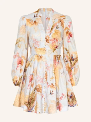 Zimmermann Sukienka Z Lnu Ascension blau