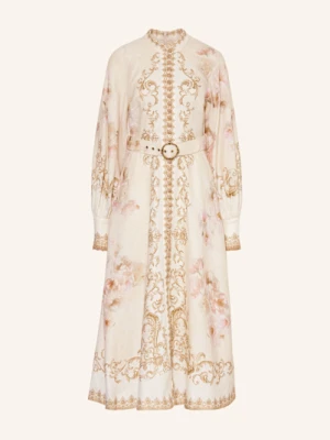 Zimmermann Sukienka Z Lnu Hypnotic weiss