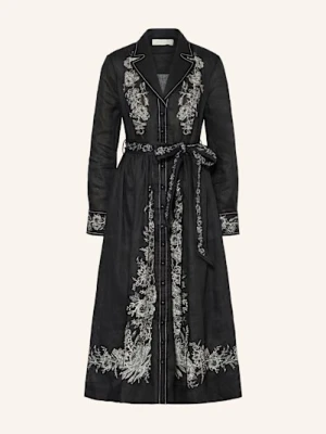 Zimmermann Sukienka Z Lnu schwarz