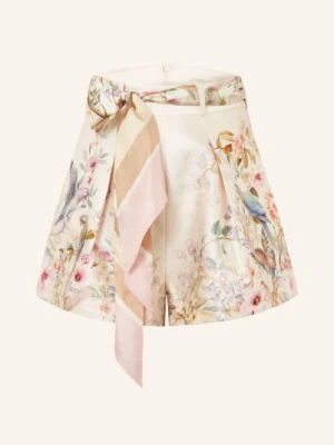 Zimmermann Szorty Rebellion Z Jedwabiem weiss