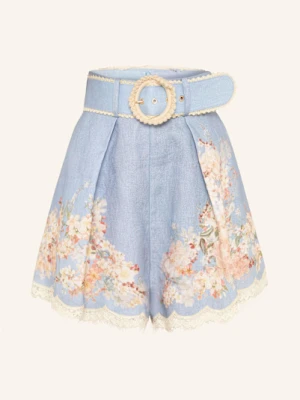 Zimmermann Szorty Z Lnu Cascadian blau