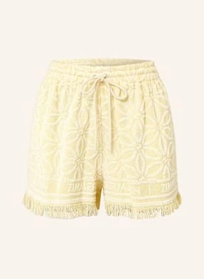 Zimmermann Szorty Z Tkaniny Frottee Coco gelb
