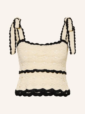 Zimmermann Top Szydełkowy Aster beige